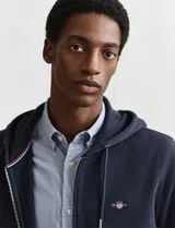 Sweatshirt com fecho Reg Shield Azul