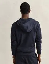 Sweatshirt com fecho Reg Shield Azul