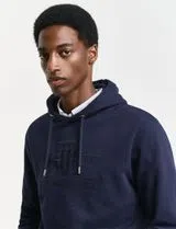 Sweatshirt Reg Tonal Shield Azul