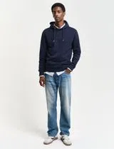 Sweatshirt Reg Tonal Shield Azul