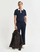 Pólo Modal Blend Azul