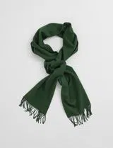 Green Wool Scarf