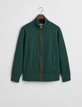 Casaco com fecho Sacker Rib Verde