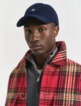 Shield Melton Blue Cap