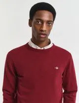 Camisola em lã fina Vermelho