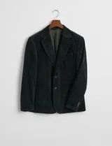 Blazer de fato Slim Cord Verde