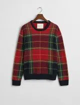 Blue Checkered Sweater