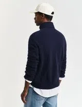 Blue Turtleneck Sweater