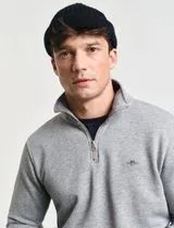 Sweatshirt com meio fecho Reg Shield Cinzento
