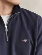Sweatshirt com meio fecho Reg Shield Azul
