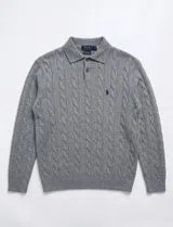 Pull en Tricot Gris