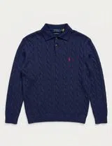 Jersey de Punto Azul Marino