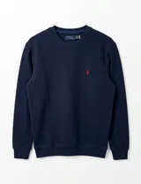 Navy Blue Knit Sweater