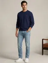 Navy Blue Knit Sweater