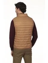 Regular Brown Padded Vest