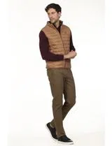 Regular Brown Padded Vest