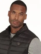 Regular Black Padded Vest