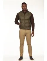 Regular Padded Vest Green