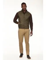 Regular Padded Vest Green
