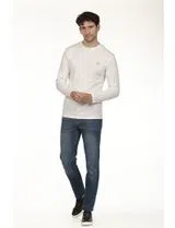 Camisola logo Regular Branco