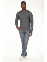 Camisola logo Regular Cinzento