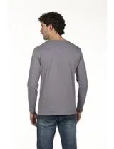 Camisola logo Regular Cinzento