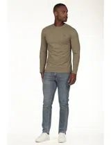 Camisola logo Regular Verde