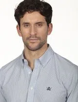 Regular Blue Striped Shirt