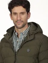 Regular Hooded Jacket Green
