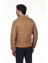 Chaqueta Acolchada Regular Marrón