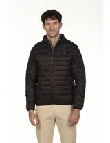 Casaco acolchoado Regular Preto