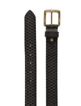 Ceinture en Cuir Noir