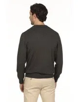 Camisola gola Regular Cinzento escuro