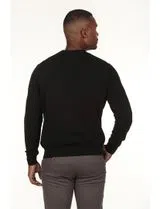 Regular Neck Sweater Black