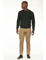 Regular Neck Sweater Dark Green