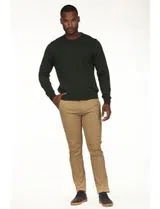 Regular Neck Sweater Dark Green