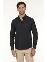 Camisa Oxford Regular Azul