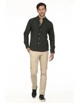 Camisa Oxford Regular Verde