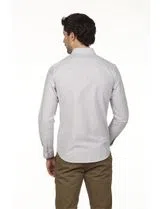 Camisa Oxford Regular Azul