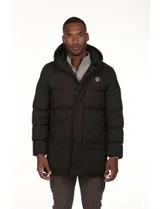 Parka 3/4 Regular Negra