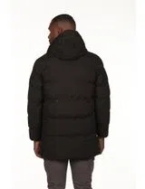 Parka 3/4 Regular Negra