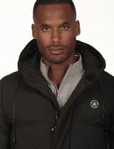 Parka 3/4 Regular Negra