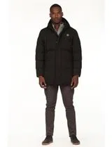 Parka 3/4 Regular Negra