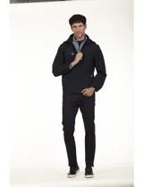 Regular Blue Windbreaker