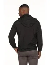 Regular Black Windbreaker
