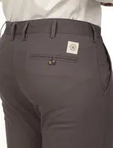 Calças Chino Regular Cinza