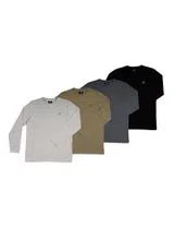 Pack 4 Camisolas logo Regular Fit