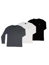 Pack 3 Camisolas logo Regular Fit