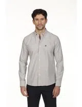 Pack Camisa Oxford Fit Regular + Cinturón de Cuero Reversible