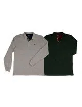 Pack 2 Pólos Regular Fit